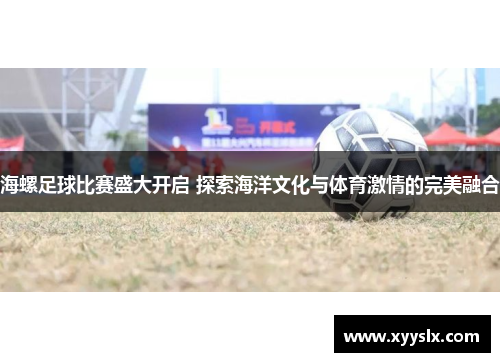 海螺足球比赛盛大开启 探索海洋文化与体育激情的完美融合
